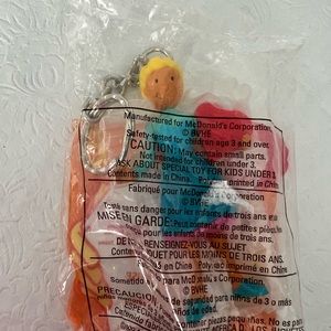 Disney Doug’s First Movie Patti Mayonnaise Holding A Heart Keychain Vintage